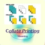 collate mean when printing