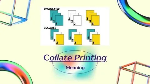 collate mean when printing