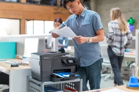 Employee using office printer — can I print personal documents at work without breaking company rules?